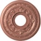 Ekena Millwork Baltimore PVC Medallion (Canopies up to 5 1/4"), 13"OD x 3 1/2"ID x 3/4"P, Metallic Champagne Pink CMP13BAFCP - alternate 1